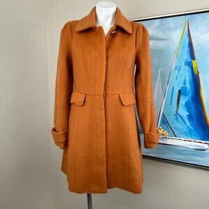 Mod Cloth Peacoat Burnt Orange Size med
